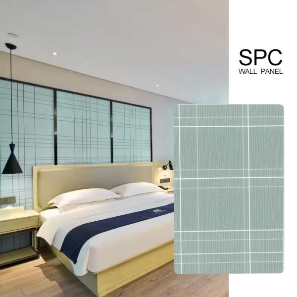 SPC Wall Panel Surprise Price 600*2440*4mm Waterproof Stone Plastic Eco-Friendly Home Decor Wall Tiles  Seamless Splicing Interior Wall Board For Bathroom And Shower