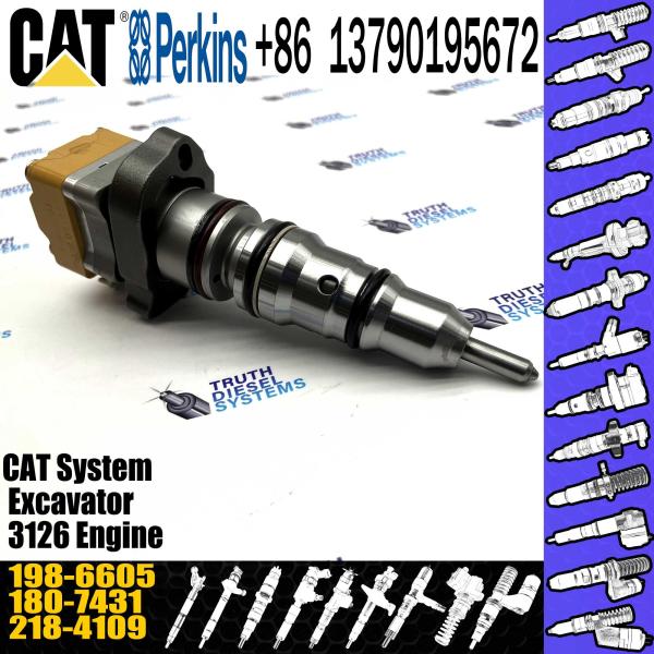 Série comum do CAT 1986605for 325C E325C do injetor de combustível diesel 198-6605 do trilho do injetor do motor diesel do CAT
