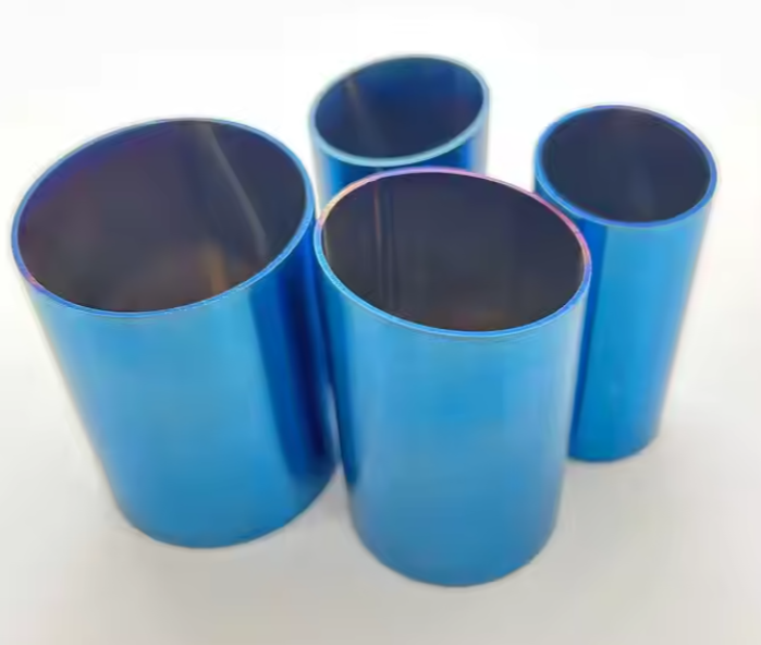 Высококачественный ПВД покрытие Синяя труба из нержавеющей стали плюс чистка чистки