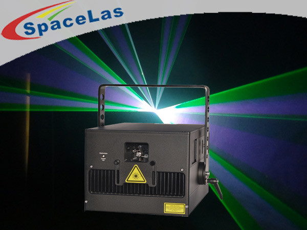Festival / Event Laser Stage Lighting Projector , ILDA Control Laser Light Display Projector