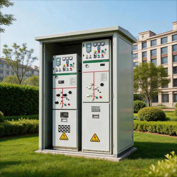 RMU ring main unit compact pure air nitrogen insulated switchgear solution for  power distribution networks