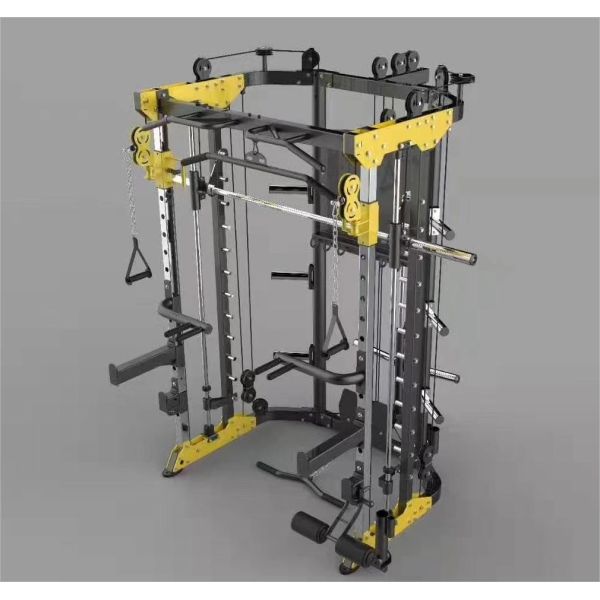 1730*2010*2230mm Gym Equipment Commercial Multi Trainer Squatting Rack Smith Machine Power Rack