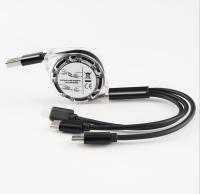 Metal de carregamento rápido Shell Connector dos cabos do comprimento 120cm 3A USB