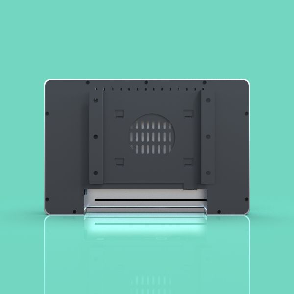 JP1103 Настенный распознаватель лиц, читатель карт и сканирование QR-кодов 10-дюймовый планшет контроля доступа