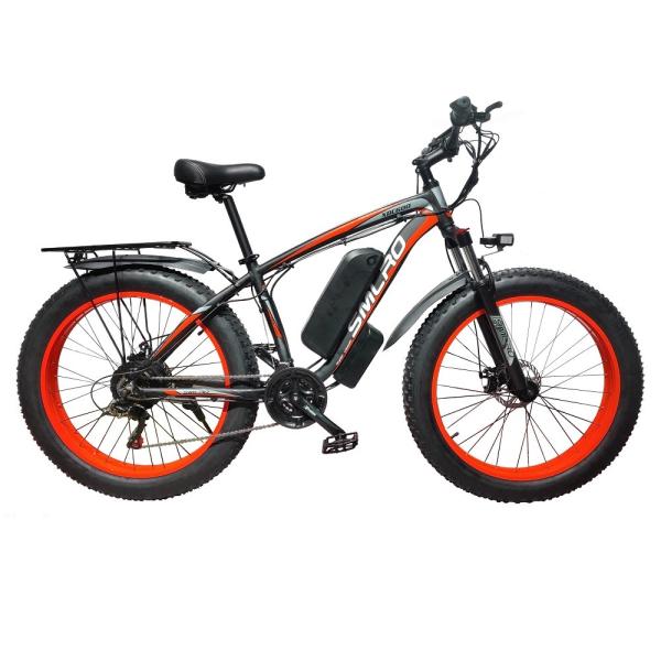 Hydro Brake Electric Hardtail Mountain Bike 6061Alu Frame With 26X4.0 Tires