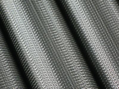 SS wire mesh belts Cordweave Round Wire conveyor belts for oven bakery machinery