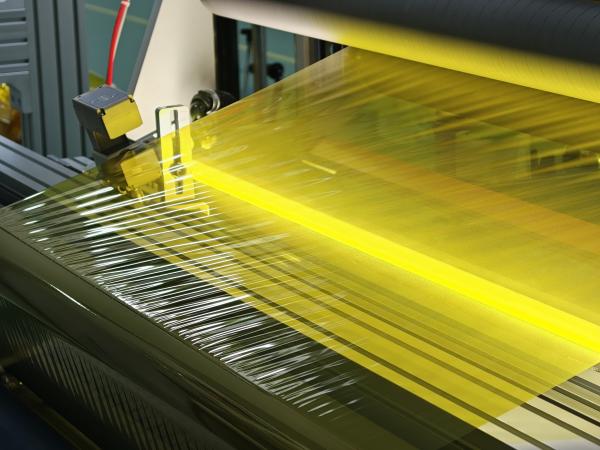 Heat-Resistant, Self-Extinguishing Polyimide Film Substrate