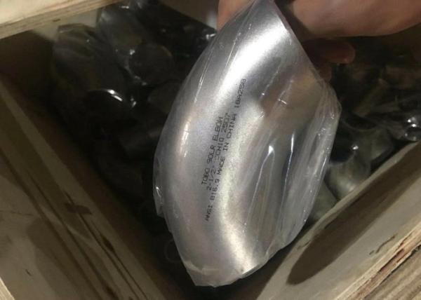 Alloy Steel Monel Alloy 400 UNS N04400 Pipe Fittngs 2 SCH40 90LR Elbow For Tooling And Machining