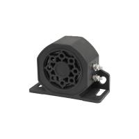12V - 24V Corn inverso de automóvil IP67 Alarma inversa de camión Negro con soporte de montaje de acero inoxidable