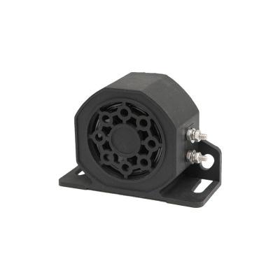 12V - 24V Car Reverse Horn IP67 Truck Reversing Alarm Black With Stainless Steel Mounting Bracket