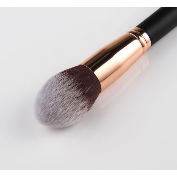 Vegan Synthetic Hair Makeup Brushes 27Pcs With Forest Wood Handle