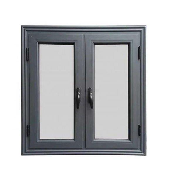 Double Class Unbreakable Aluminum Clad Windows in 110mm Customized Size with FiberGlass
