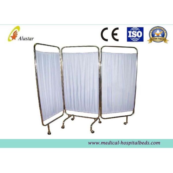 Stainless Steel Frame Foldable Medical Hospital Privacy Screens Easy Disassembling (ALS-WS12)