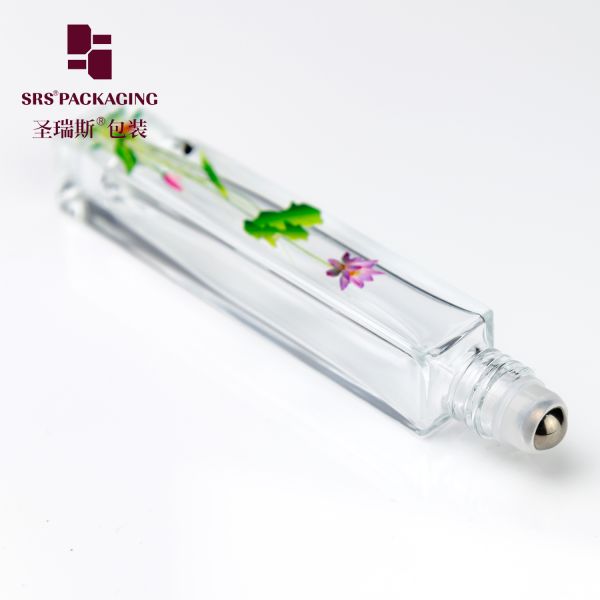 Luxury 10ml Glass Roll On Bottle with No Leakage and No Scratching for Perfume and Essential Oil