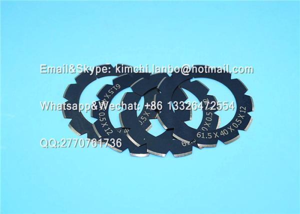 MBO blade 12Vtooth folding machine 50 210 410 61.5x40x0.5mm parts