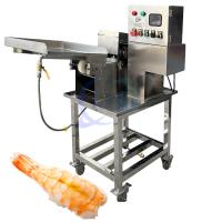 Fácil opere a máquina aberta da barriga do camarão da máquina de corte do camarão EBI