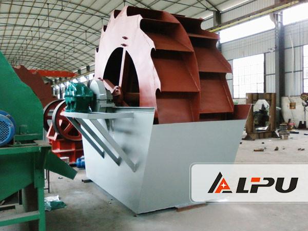 11kw Power Bucket Type Sand Washing Machine For Cement Mixture Station , High Ablution