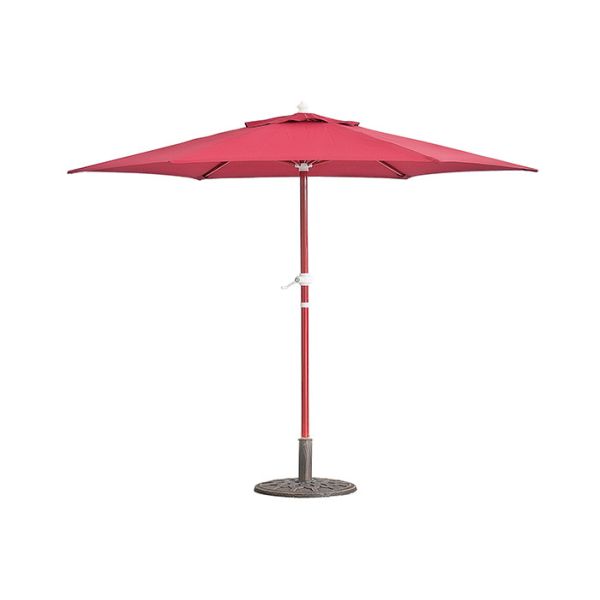 2.25m Outdoor Sun Parasol Garden Umbrella Rust Protection