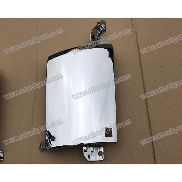 Chrome Corner Panel With Holes for Hino 300 Dutro Dyna BU420 BU320