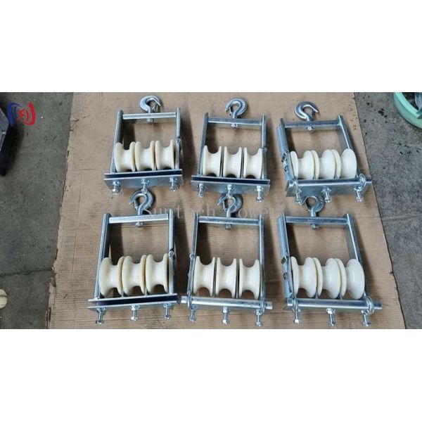 Advanced Swerve Skyward Stringing Block For Aerial Cable Installation