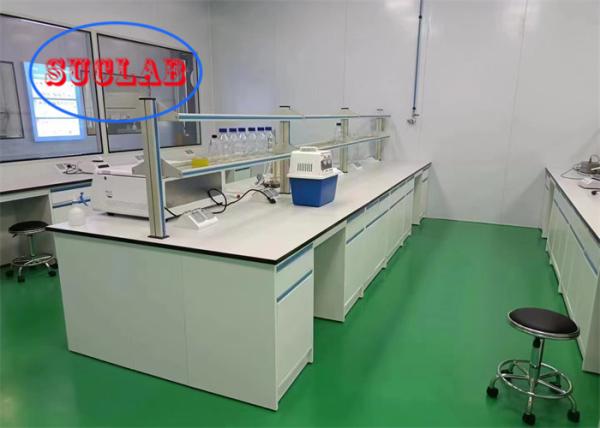Custom Size Chemical Resistant Epoxy Resin Laboratory Work Benches Manufacturers For Research & Hospital Laboratory