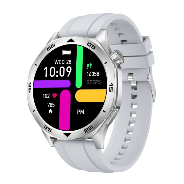 G55 Smart Watch for Sport 1.45inch 412* Round BT Call Health Monitor IP67 Ultra Long Battery 123 Modes Dial Smartwatch