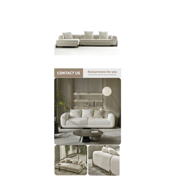 Sectional Italian Modern Living Room Furniture Set Incorporating Modern Sofa Design OEM Accepted OEM
