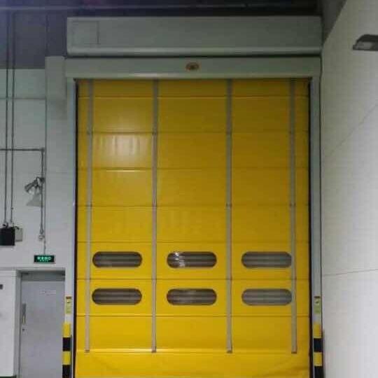 380V 50HZ Rapid Roller Doors  IP55 Power 0.75KW-1.50KW With Radar Sensor