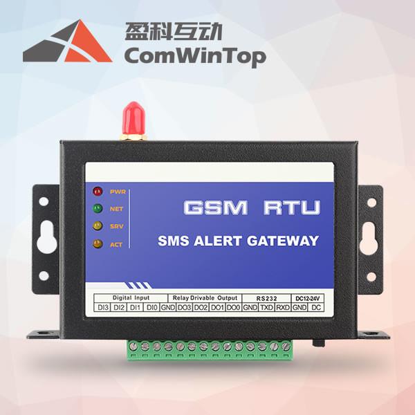 High quality CWT5010 GSM RTU GSM remote water pump control 4DI 4DO rs232