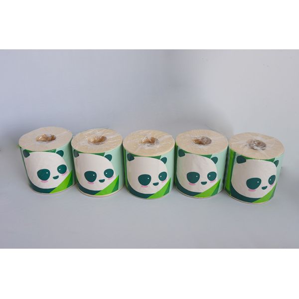 Tree Free High Quality Wholesale Toilet Paper Shine Feel Toilet Roll Silk Soft Toilet Tissue in Bulk