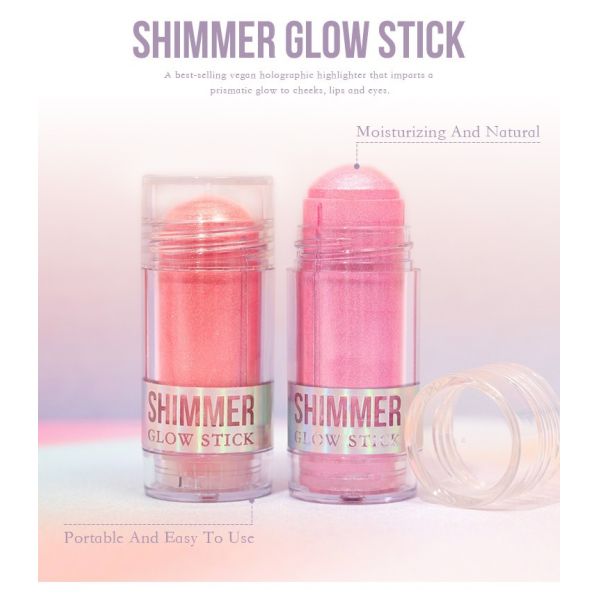 GMPC Certified Glitter Makeup Highlighter Body Highlighter Stick With Vegan Formula