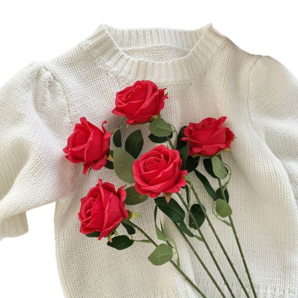 Artificial rose single, Valentine's Day home, wedding decoration, flower wall, artificial flower, artificial flower manufacturer wholesale