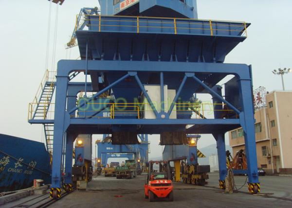 Customized Size Eco Hopper , Rail Mounted Material Hopper Easy Maintenance