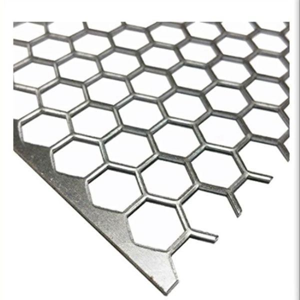 Duplex Quality Stainless Steel Hexagonal Perforated Metal Plate Aquaculture And Saltwater