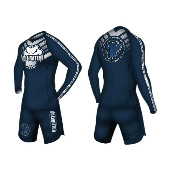 Lightweight And Durable Unisex Sublimated Custom Print NO Gi Compression Wear For Martial Arts