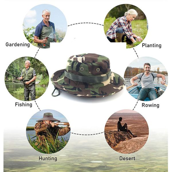 Крышка ведра сетки камуфлирования Boonie военная для охотиться пеший взбираться