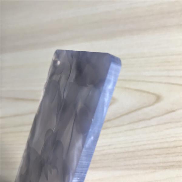Laser plástico grosso acrílico do perspex da pérola da placa 5mm da folha que corta 1.2g/cm3