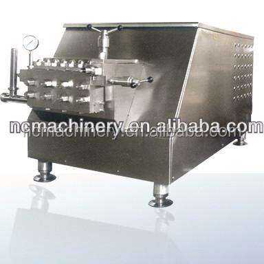 15KW Motor Power Homogenizador de leite para leite dentro de bebidas alimentares