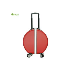 Чемодан перемещения круглых прекрасных женщин элегантный кожаный