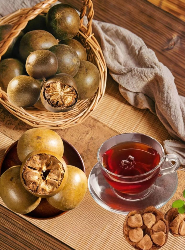 Original Sweetness Monk Fruit Seeds, Monk Fruit Natural Healthy Tea Beverage