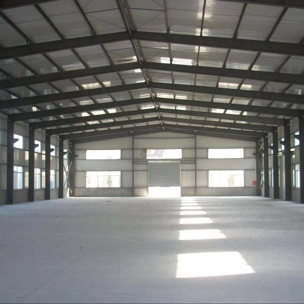Eco Friendly Prefab Metal Warehouse Customized Prefabricated Steel Frame Construction