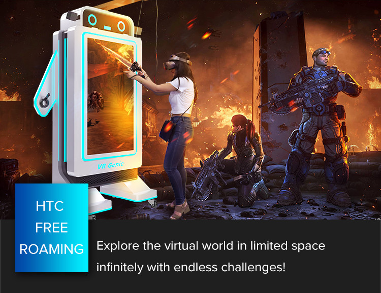 Стрельба 9D VR интерактивные игры Монеты Операционная платежная карта Система для парка