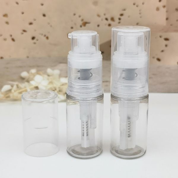 14ml 18ml 25ml PET Plastic Dry Powder Spray Bottle For Talcum Nails Glitters Dust Tattoo Pigment