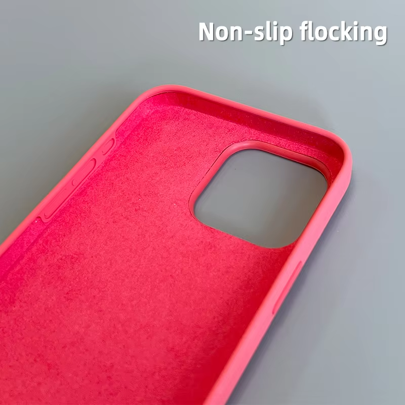 Custom Logo Shockproof Light Weight Silicone Magnetic Phone Case for iPhone All Models