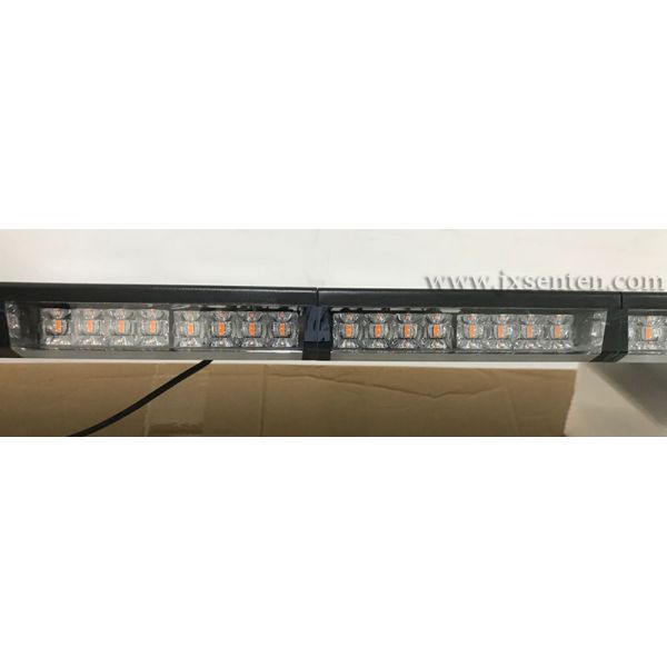 DC12-24V Super hot black Lichtbalk Led ,Warning Light Bar,BALIZA DE BARRA LED，BARRA DE LUCES ST7000