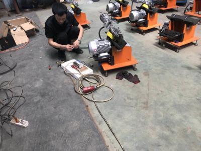 máquina de chanfradura de borda pequena da placa da tabela da anti oxidação 2800W, placa Beveler