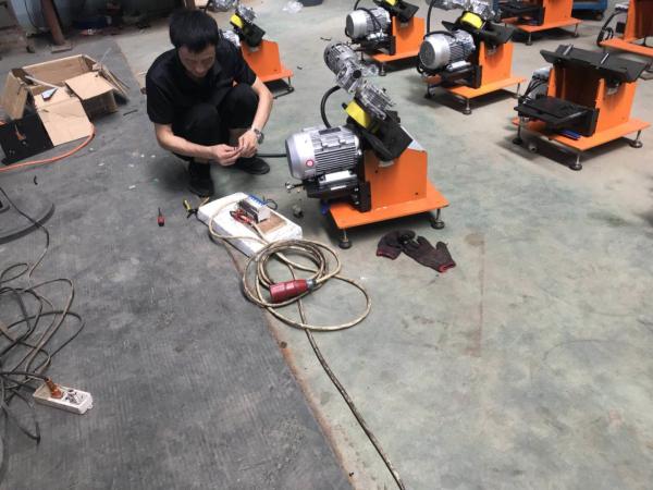 2800W Anti Rust Small Table Plate Edge Beveling Machine , Plate Beveler