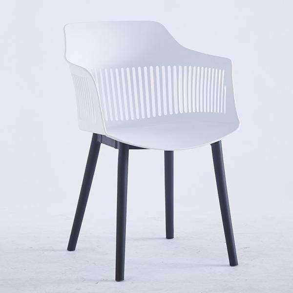 Contemporary Grey Plastic Dining Chairs Plastic Kitchen Chairs For Home Office