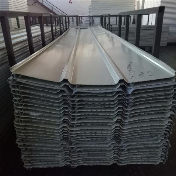 1050 ivory white sheet metal roofing tile with 0.426mm for construction buildings