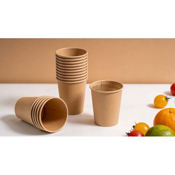 Customize Cup for Hot or Cold Drinks Kraft Cup